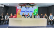 ICC officials during a press conference to announce the carnival. 