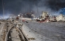 A handout picture provided by the Iranian Red Crescent (RCS) on April 27, 2025, shows the devastation at the scene of an explosion (Photo by Iranian Red Crescent / AFP) 
