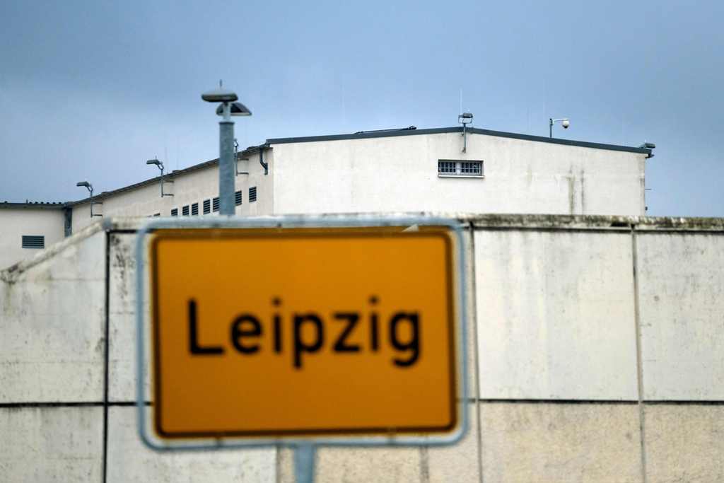 The prison in Leipzig, eastern Germany, is pictured on October 13, 2016. AFP / dpa / Sebastian Willnow