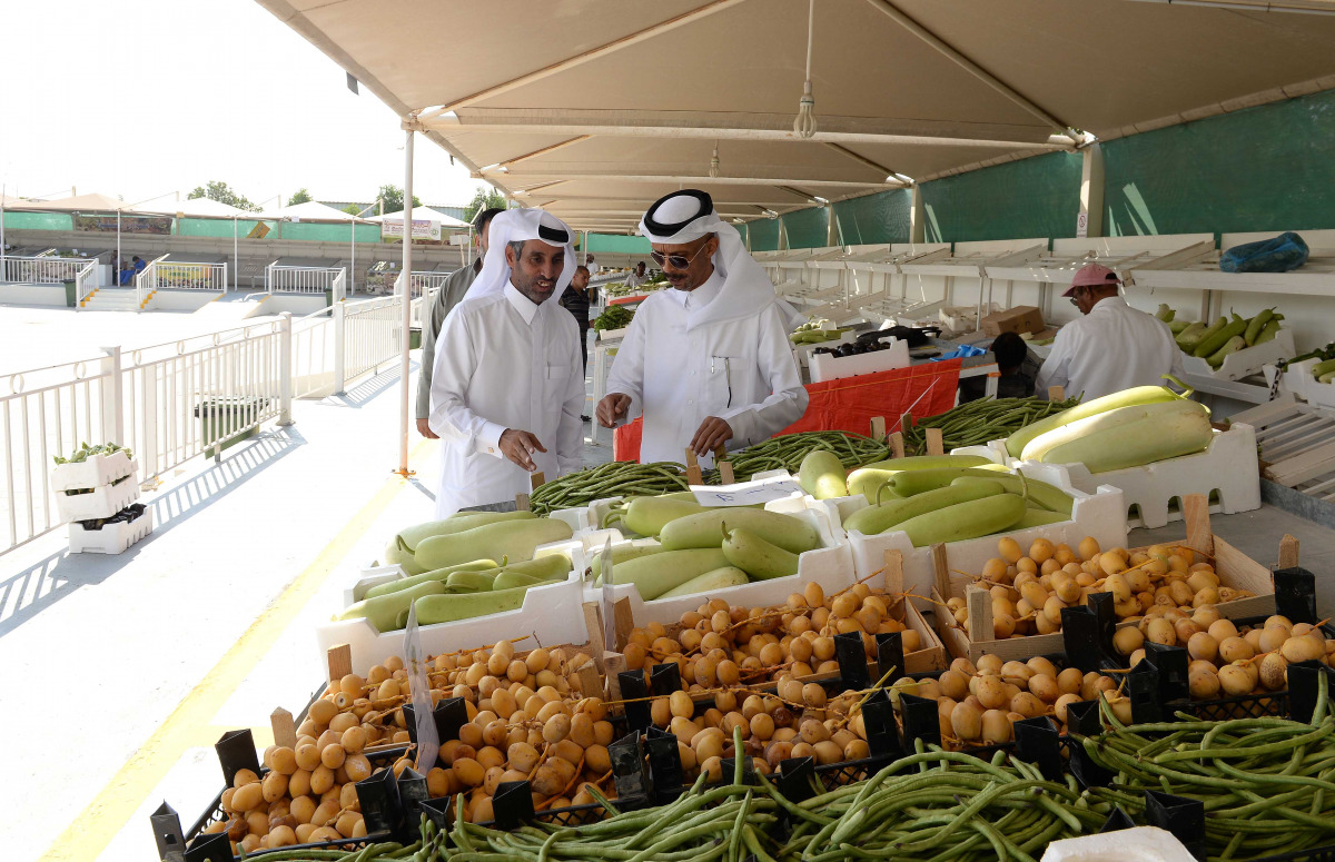 Visitors at Al Mazrouah, which opened yesterday.