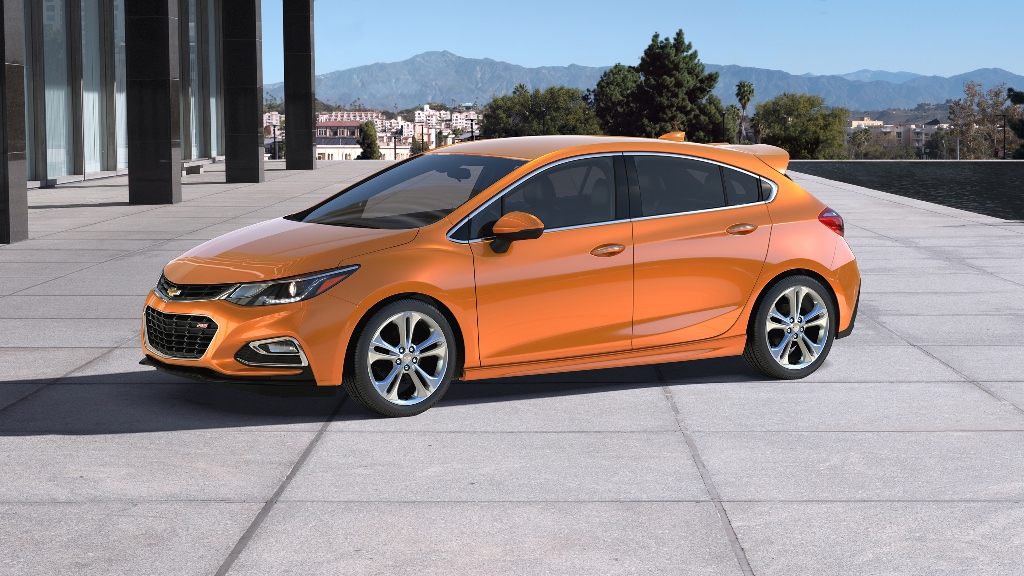 The Cruze hatchback is for moving people and stuff with maximum safety and reasonable economy, Warren Brown says. Chevrolet handout photo