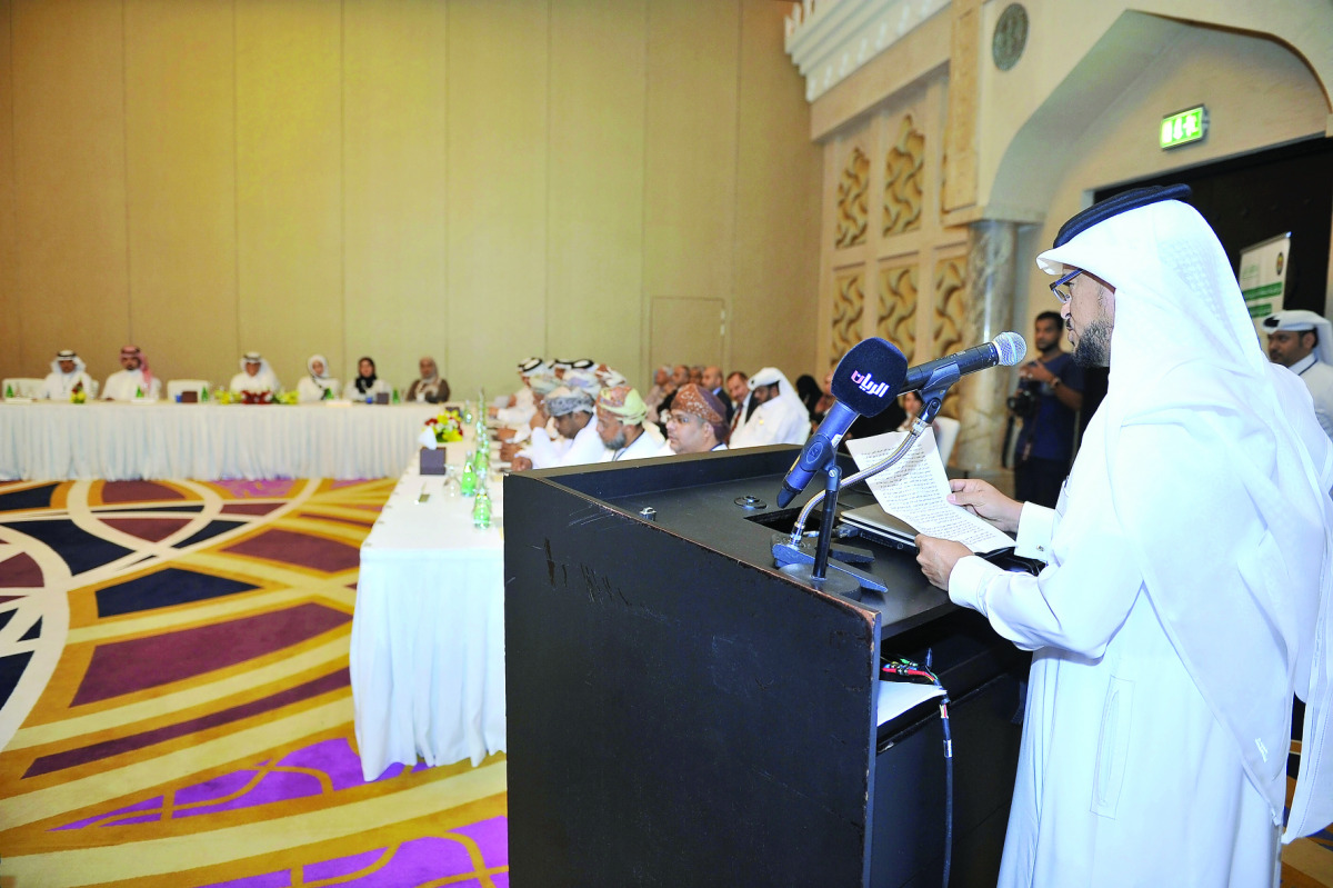 The GCC meeting on date palm production systems at Sharq Village and Spa yesterday. Pic Baher Amin/ The Peninsula