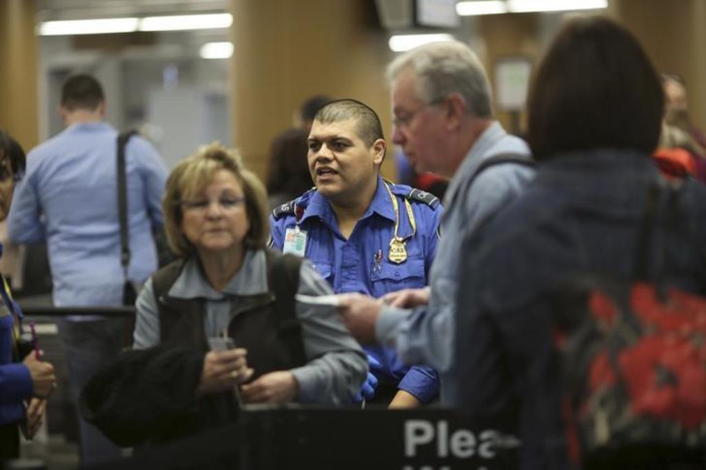 An undated file photo of a Transportation Safety Administration screening passengers at San Francisco International Airport in San Francisco, California. Reuters 
