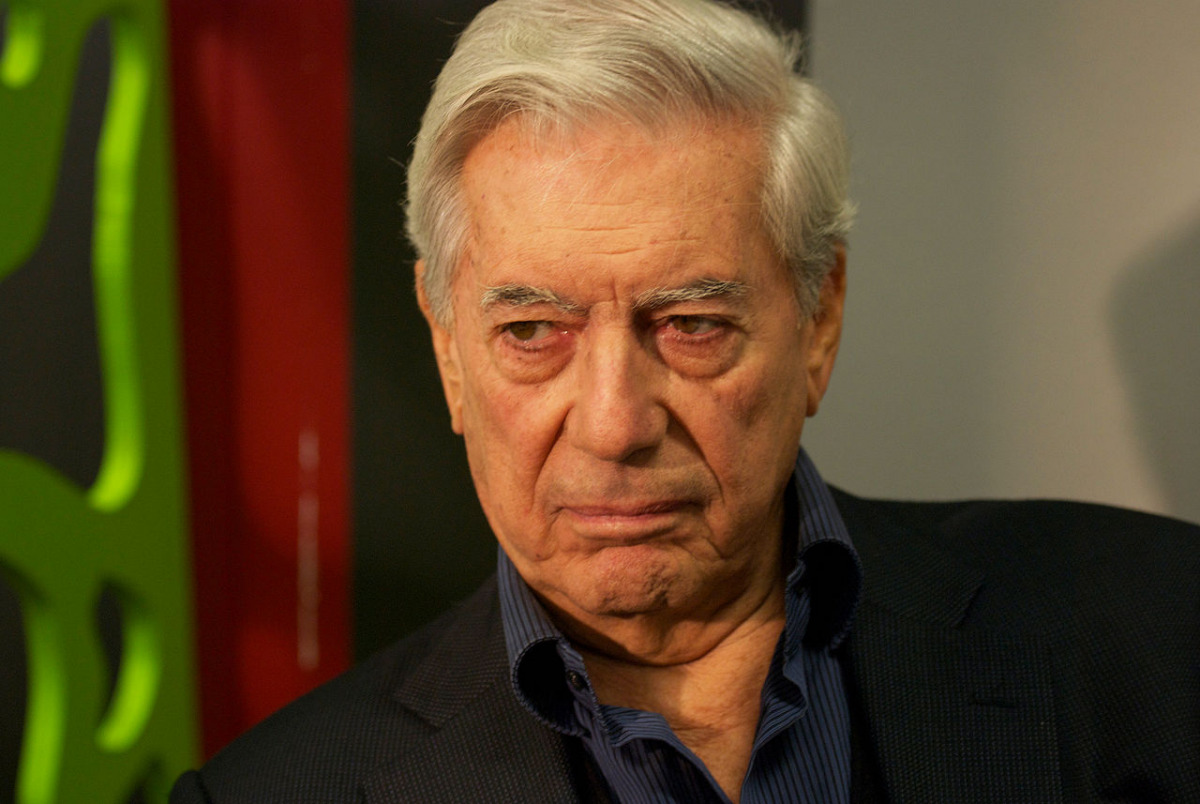 Mario Vargas Llosa at Göteborg Book Fair 2011. (CC BY-SA 3.0)