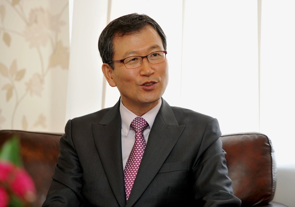 South Korean Ambassador Heung-kyeong Park. Pic: Abdul Basit/ The Peninsula