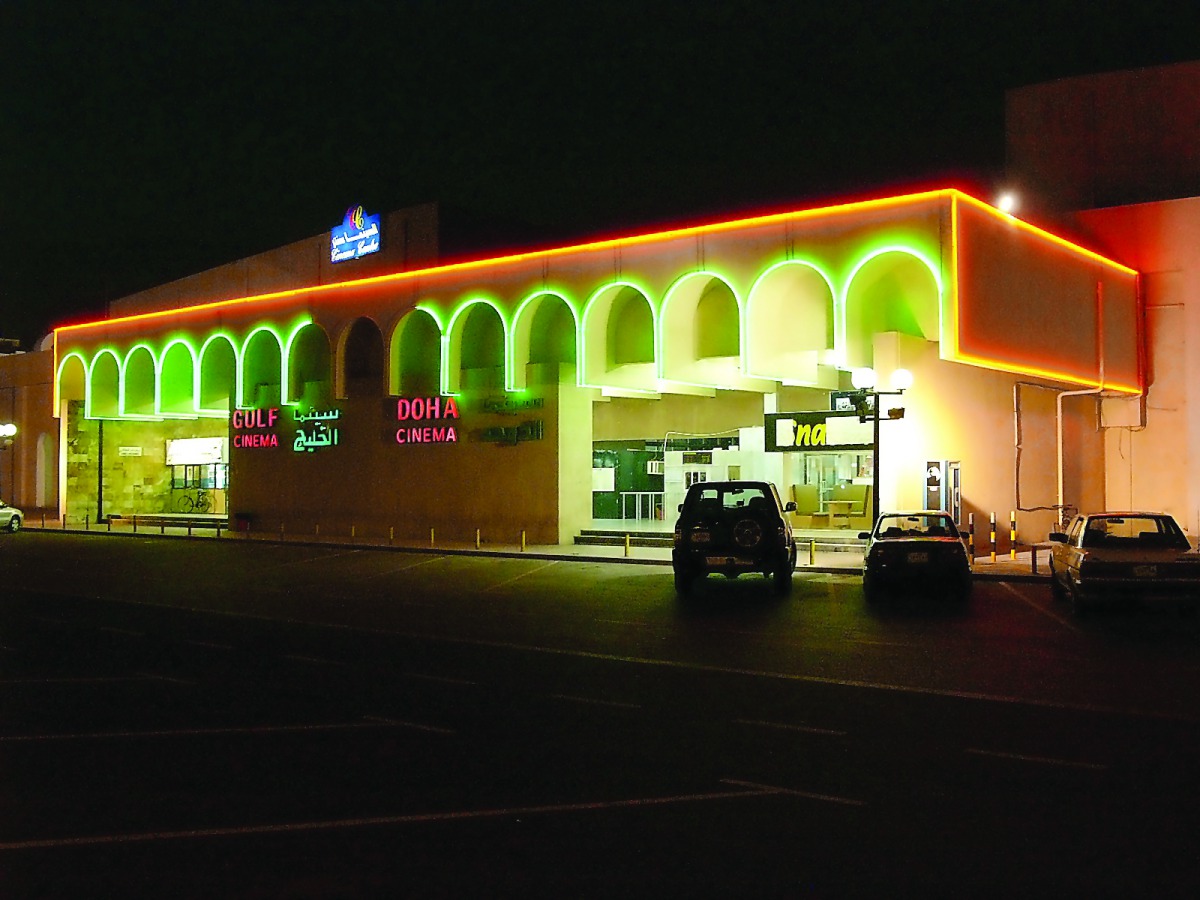 Doha Cinema and Gulf Cinema, which is closed since January 2013.