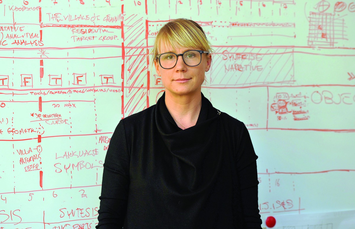 Maja Kinnemark, Assistant Professor Interior Design at VCUQatar. Pic: Abdul Basit/The Peninsula