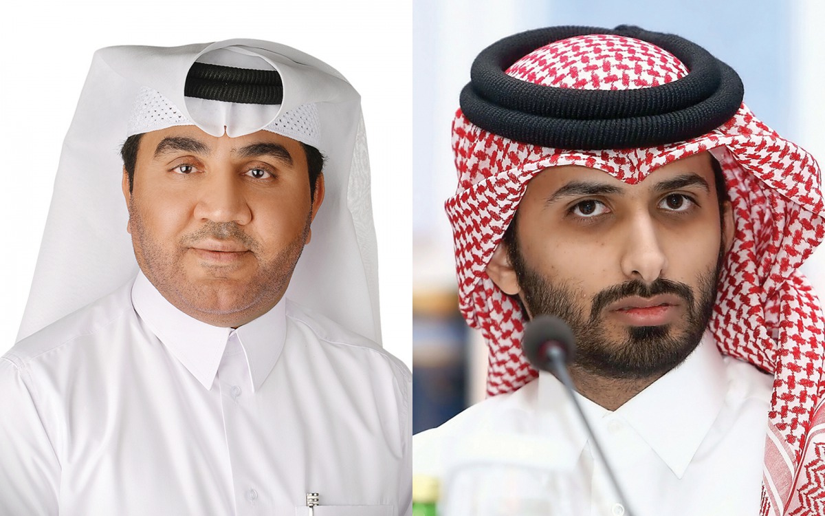 (L) Ali Mohammed Al Obaidli, Chairman of Board of Directors of Widam. (R)Abdul Rahman Mohammed Mubark Al Khayarain, CEO of Widam.