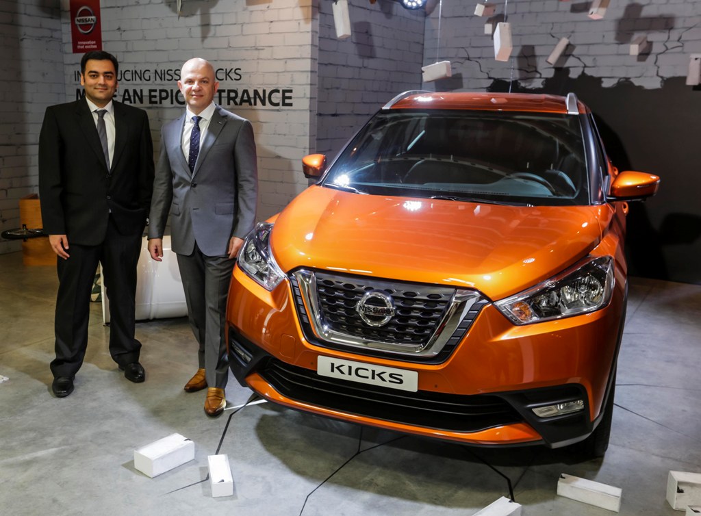 The all-new Nissan Kicks compact crossover.