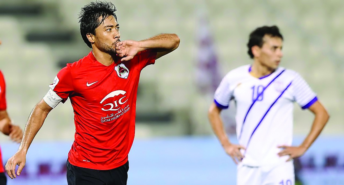 Al Rayyan captain Rodrigo Tabata