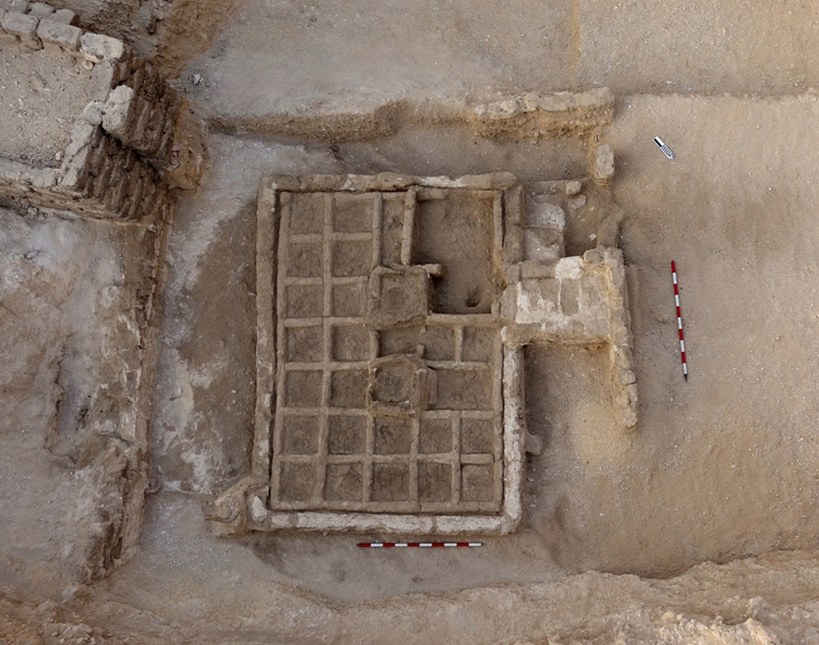 A handout picture released by the Egyptian Ministry of Antiquities on May 3, 2017, shows the remains of a nearly 4,000 year old model garden following its discovery at the Draa Abul Nagaa necropolis on the west bank of the Nile River in the southern city 