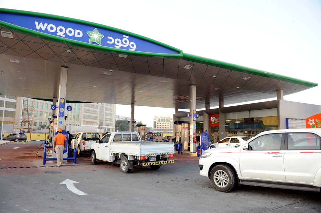 (file Photo) Woqod petrol station at Al Ghanim.  November 22, 2016. Salim Matramkot © The Peninsula