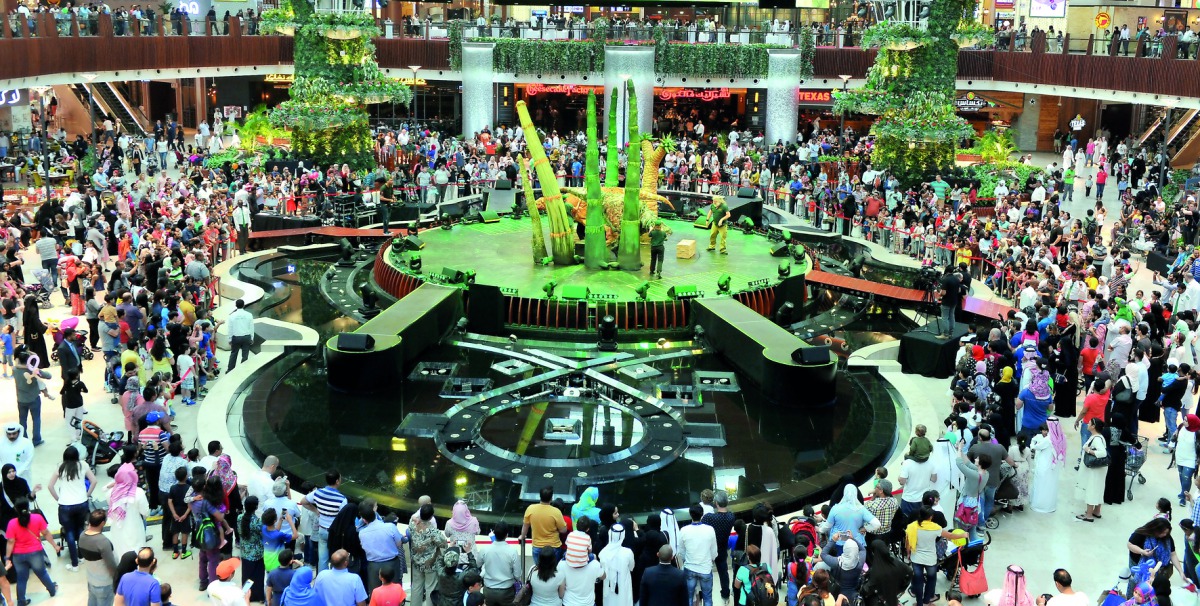 More than 200 artistes performed 20 different shows during  the official opening of Mall of Qatar recently.  Pic: Kammuty V P / The Peninsula