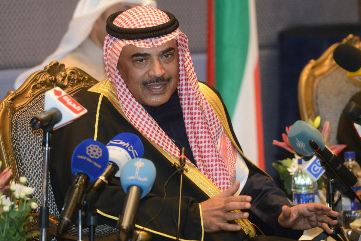 (File Photo) Kuwaiti Foreign Minister Sheikh Sabah Khaled Al-Sabah