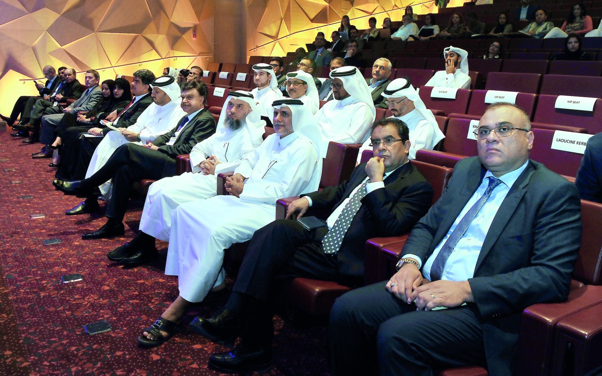 Participants at the 9th QNRF Annual Forum held at QNCC yesterday. Pic: Kammutty VP / The Peninsula