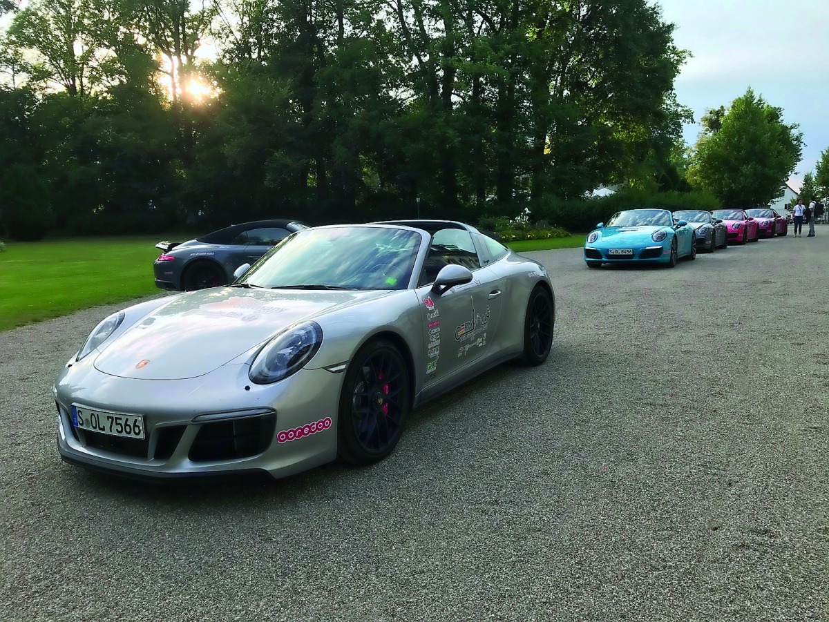 Ooredoo will continue sponsoring Porsche Club Qatar activities for the 17-18 season, including the PCQ Tour of Germany event, which took place last week.