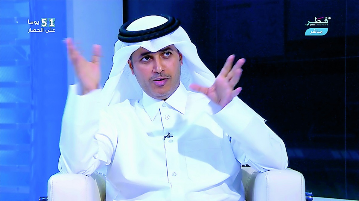 Dr. Khalid Mubarak Al Shafi, Editor-in-Chief of The Peninsula. 