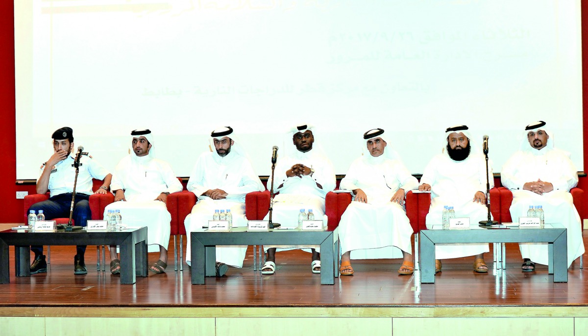 FROM LEFT. First Lieutenant, Jassim Ghanim Al Thani; Captain Mohammed Safer Al Kuwari, Mohammed Ghanim Al Kubaisi; First Lieutenant Fahd Sherida Al Abdullah; Captain, Mohammed Saeed Khaees; Captain, Khalid Al Ghanim; and First Lieutenant Abdul Wahid Garee