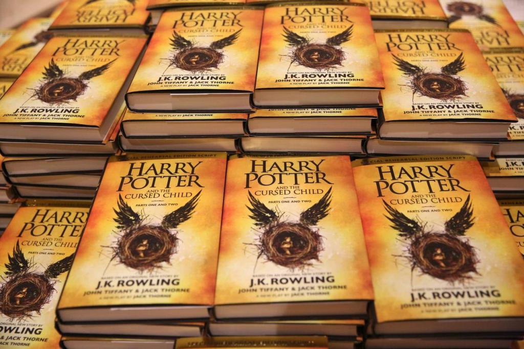 File photo of the Harry Potter and the Cursed Child book displayed at a bookstore in London, Britain July 31, 2016. REUTERS/Neil Hall