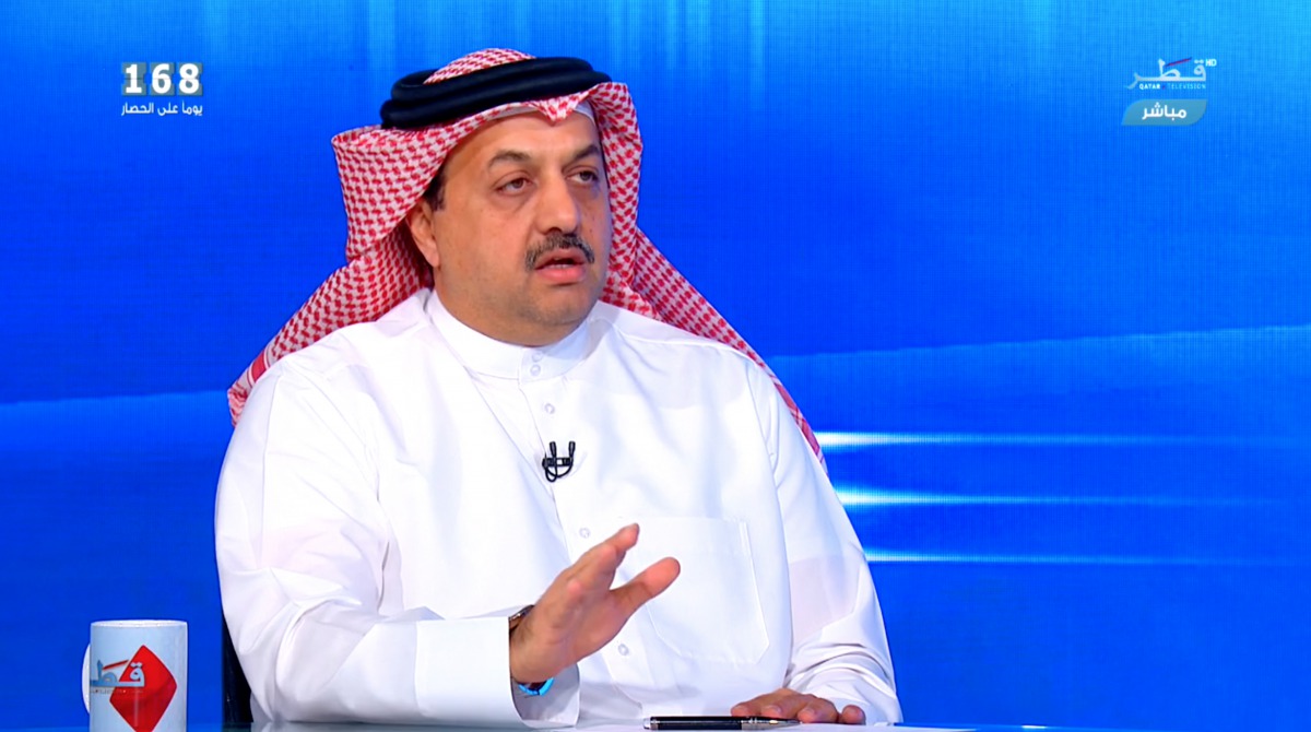 Deputy Prime Minister and Minister of State for Defence Affairs H E Dr Khalid bin Mohamed Al Attiyah on Qatar TV talk show Al Haqiqa “The Truth” last night.