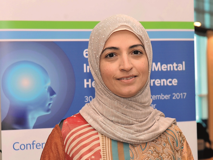 Dr Suhaila Ghuloum, Conference chair, who is a Senior Consultant Psychiatrist, Mental Health Services at HMC. Pic: Kammutty VP / The Peninsula