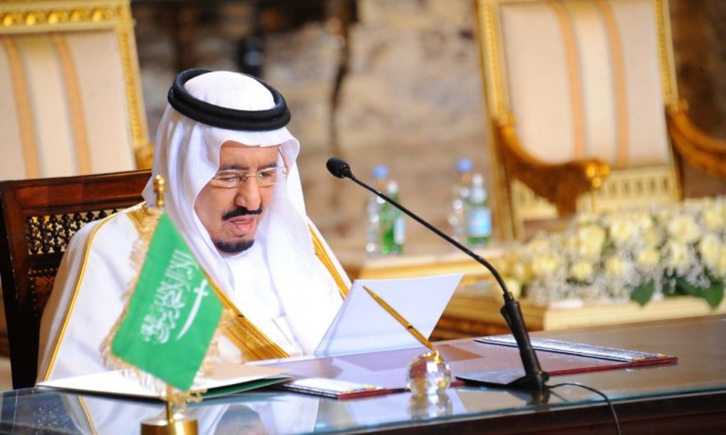 A file photo of Saudi Arabia’s King Salman.