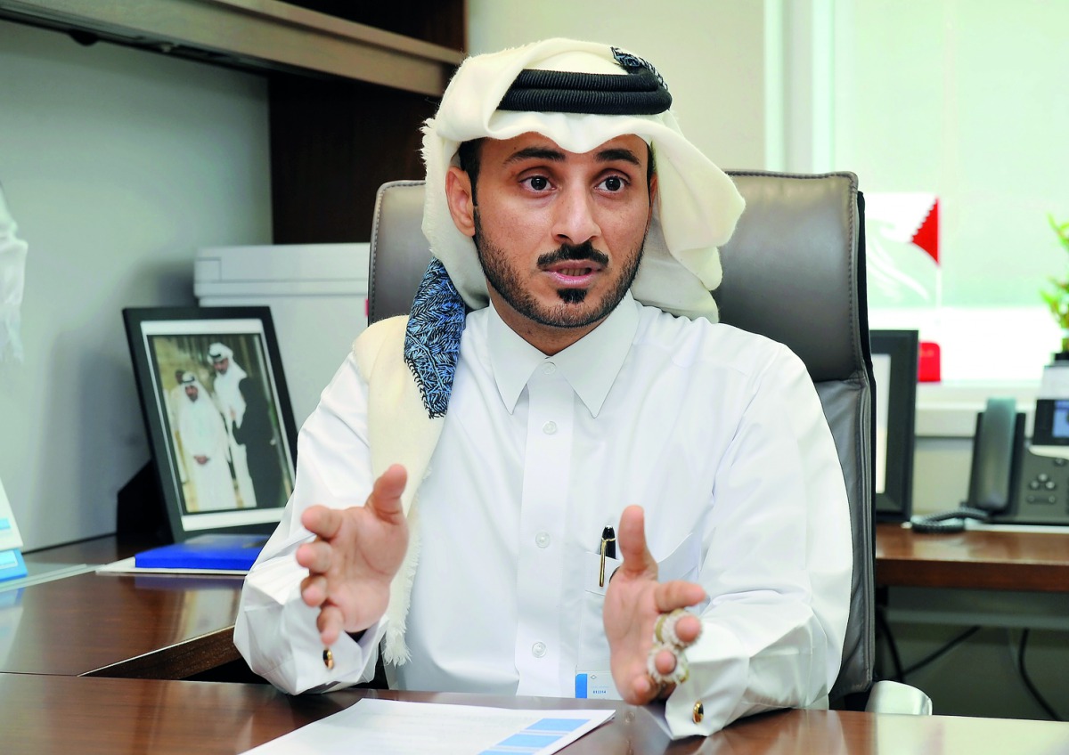 Dr. Khalid Mohammed Al Jalham, Director of the new Ambulatory Care Center,  speaks during an interview. Pic: Kammutty VP / The Peninsula 