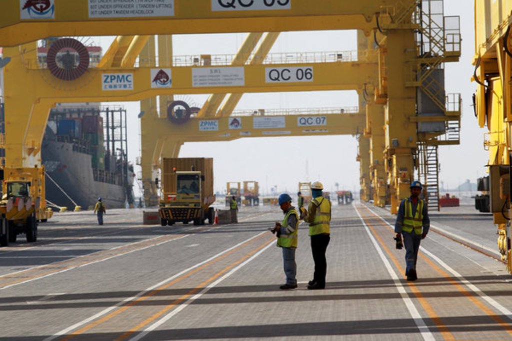 (FILE PHOTO) Hamad Port. Naseem Zeitoon | Reuters