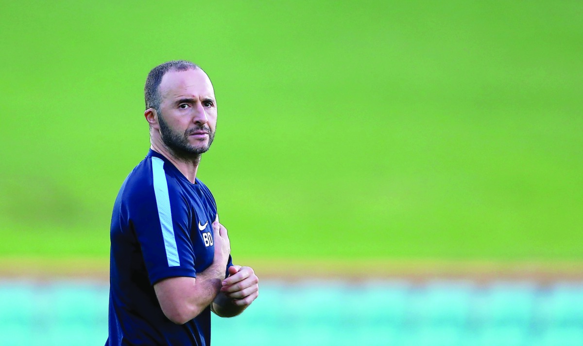 We have the desire to maintain our unbeaten streak throughout this season’s league competition and we are ready to face Al Ahli: Al Duhail coach Djamel Belmadi