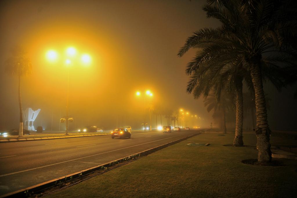 (FILE PHOTO) Heavy Fog over Doha. Baher Amin © The Peninsula