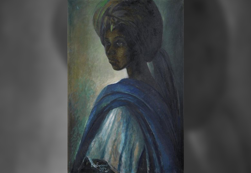 File photo of the African Mona Lisa. Source: Bonhams; official twitter handle