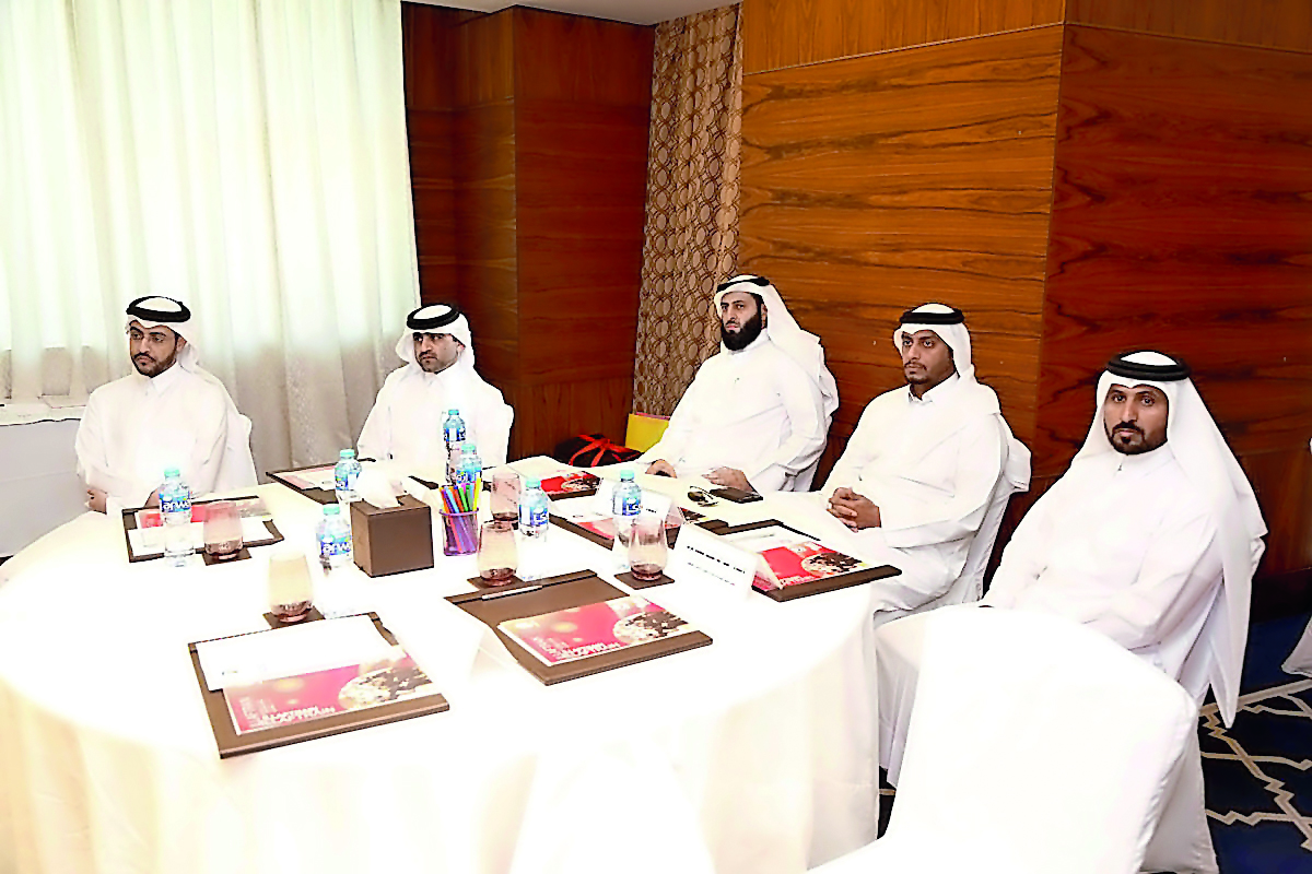 The participants during the “Strategic Partnerships between Government Institutions” programme organised by the Ministry of Awqaf and Islamic Affairs. 