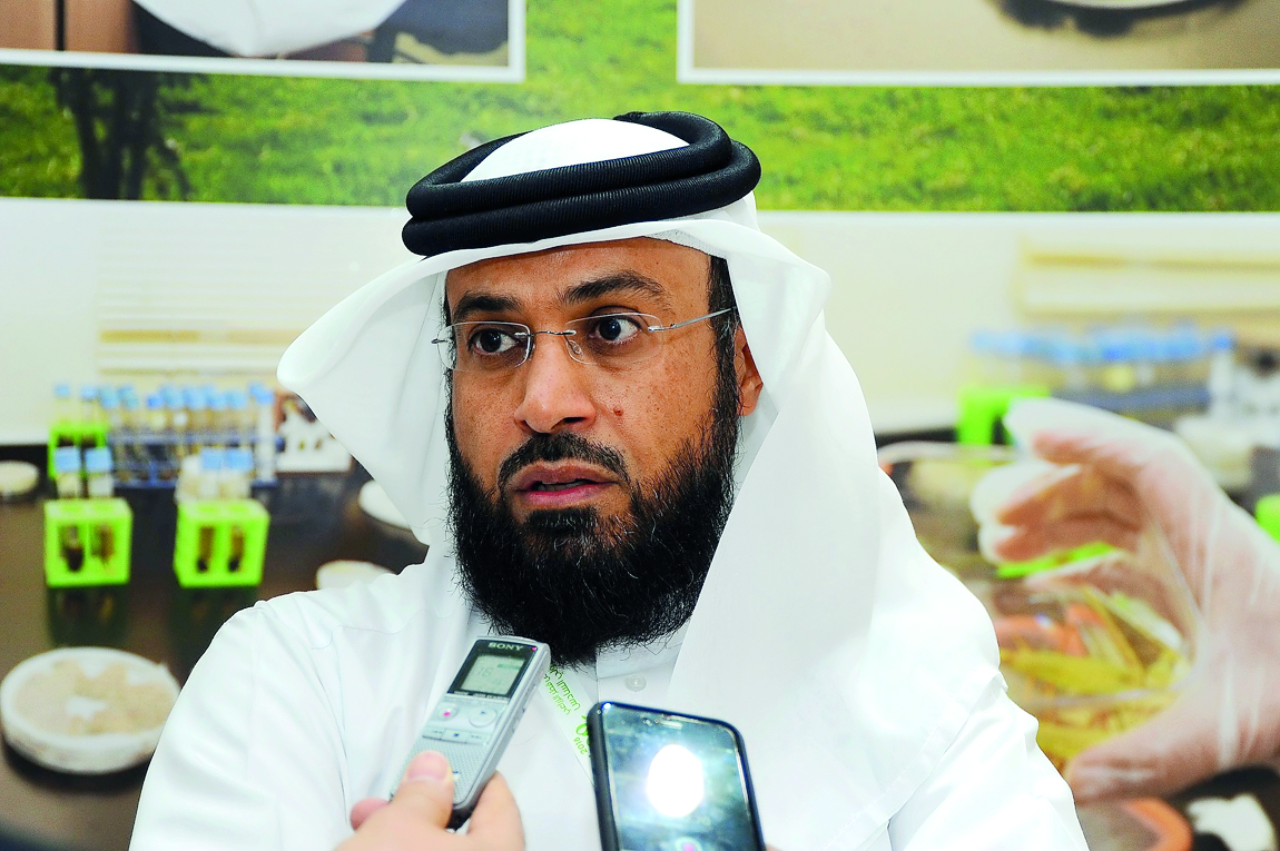 Massoud Jarallah Al-Marri, Head of Agricultural Research Department at the Ministry of Muncipality and Environment.