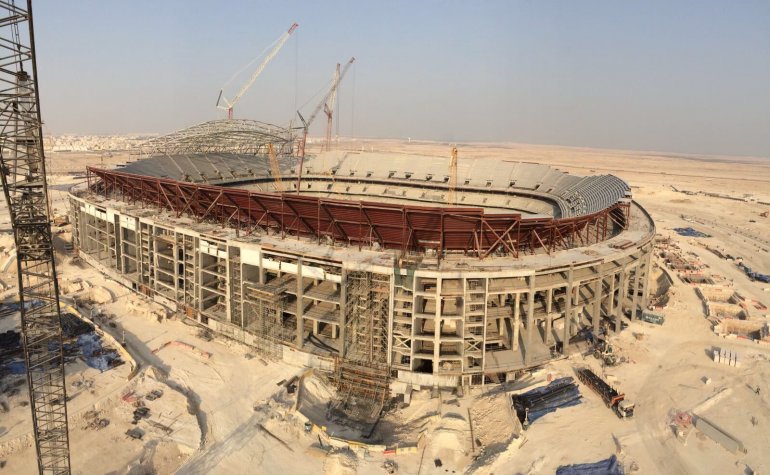 File picture for Al Bayt Stadium used for representation. 