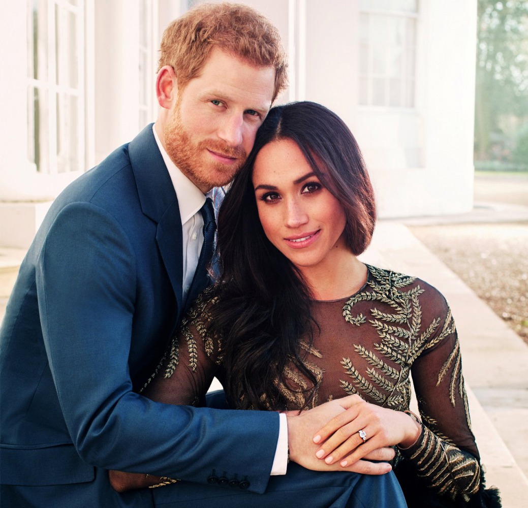 FILE PHOTO: An official engagement photo released by Kensington Palace of Prince Harry and Meghan Markle taken by photographer Alexi Lubomirski, at Frogmore House in Windsor, Britain, December 21, 2017. Picture taken in the week commencing December 17, 20