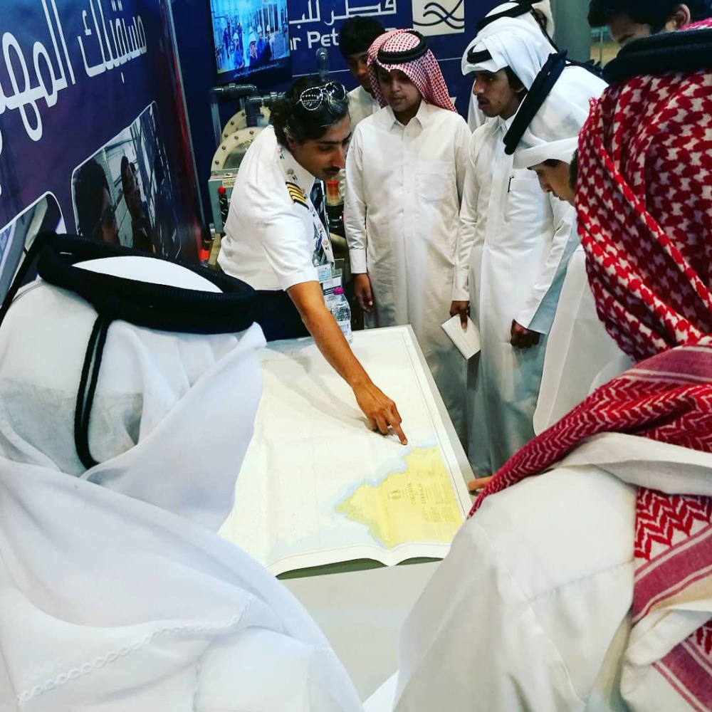 File photo of students familiarizing themselves with different professions at Career Village organised by QCDC in the first week of April.