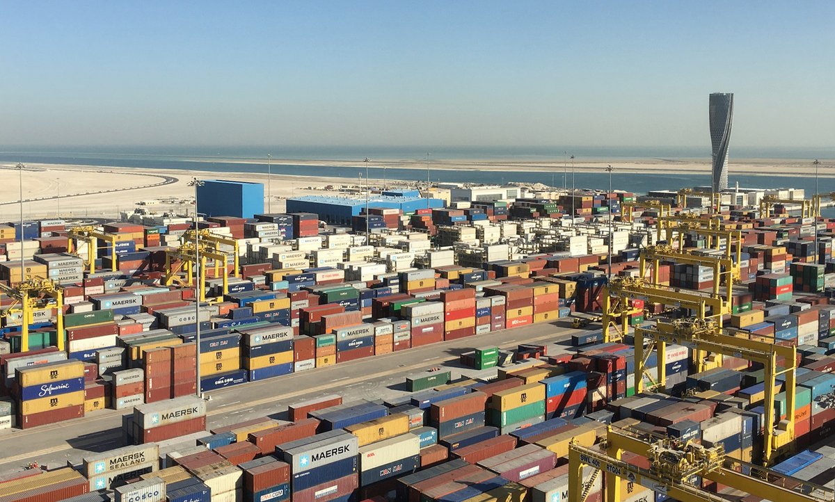 QTerminals handled a record-breaking 122,825 Twenty-Foot Equivalent Units (TEUs) containers in April..