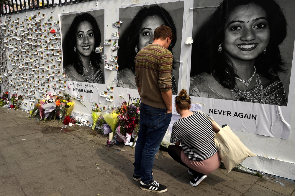 Messages are left at a memorial to Savita Halappanavar a day after an Abortion Referendum to liberalise abortion laws was passed by popular vote, in Dublin, Ireland May 27, 2018. Reuters/Clodagh Kilcoyne