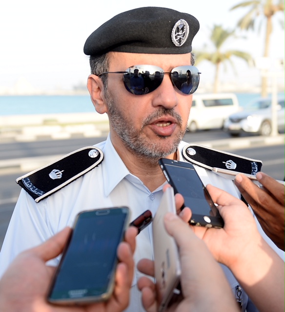 Major Jaber Mohamed Rashid Odaiba, Assistant Director of Media & Traffic Awareness Department.  