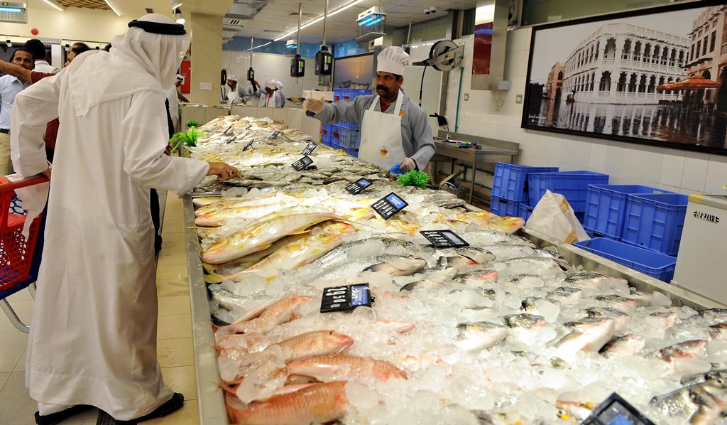 File picture of a fish market used for representation.