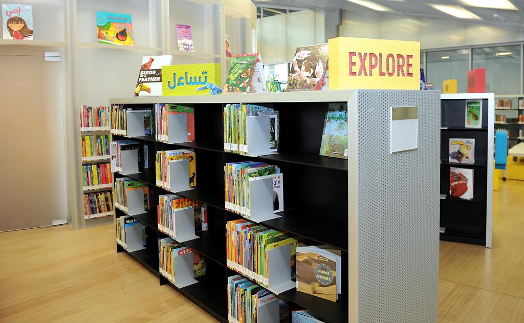 File picture of Children's Section of Qatar National Library. Pic: Salim Matramkot / The Peninsula 