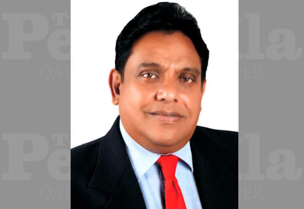 Ambassador of Sri Lanka to Qatar A S P Liyanage