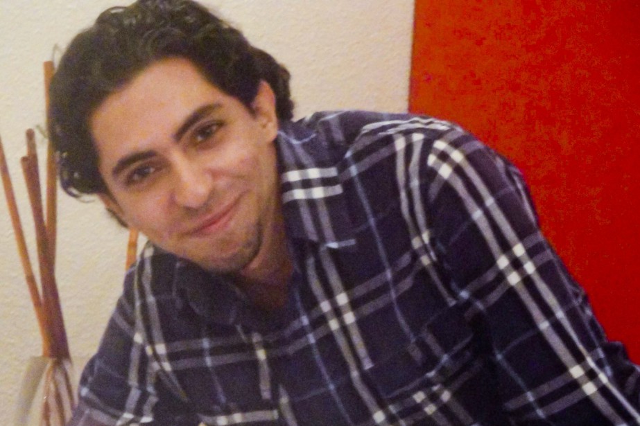 Jailed blogger Raif Badawi.