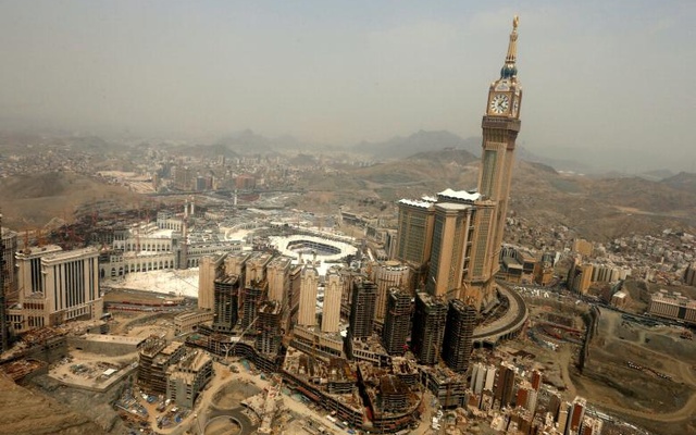 An aerial view of the Makkah, Saudi Arabia September 6, 2016. Reuters 