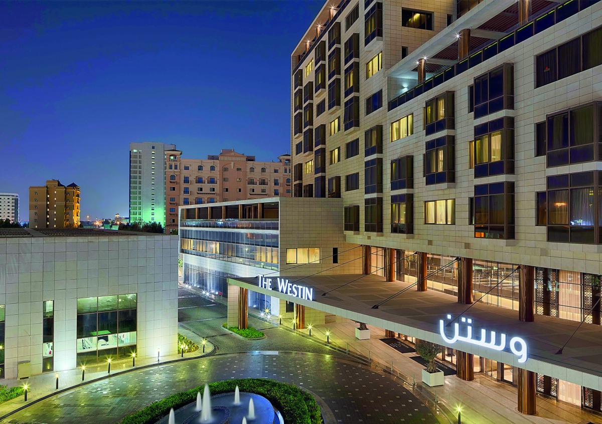 The exterior view of The Westin Doha  Hotel and Spa