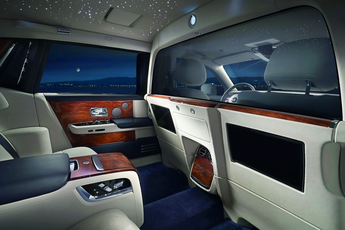 The new Privacy Suite of Rolls-Royce Phantom.