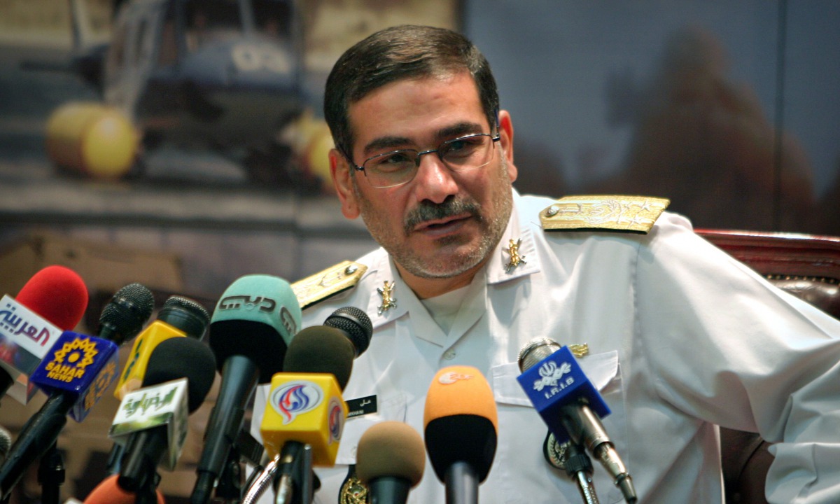 Ali Shamkhani, secretary of Iran’s Supreme National Security Council