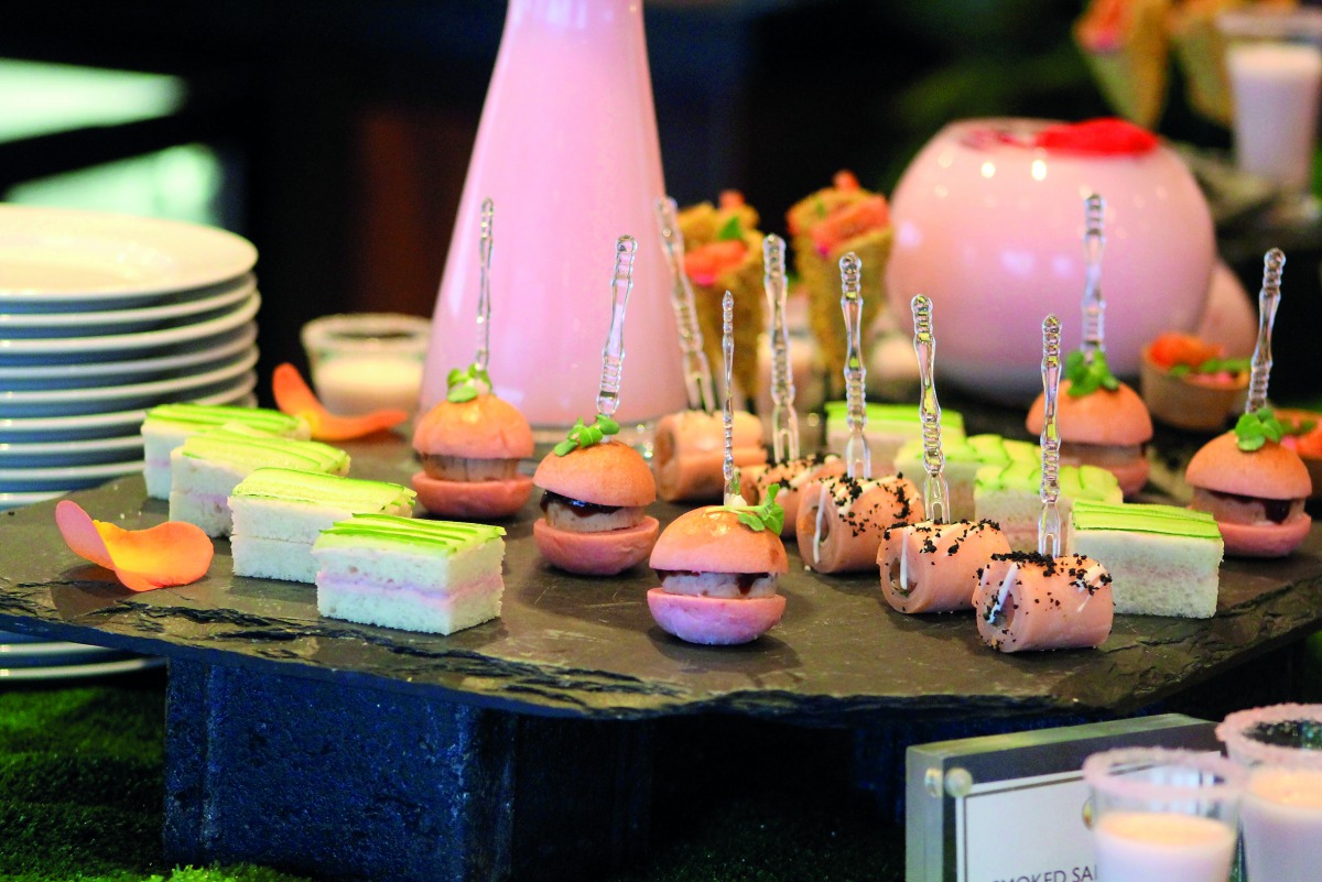 A pink afternoon tea was held at InterContinental Doha The City to kick off the activities.