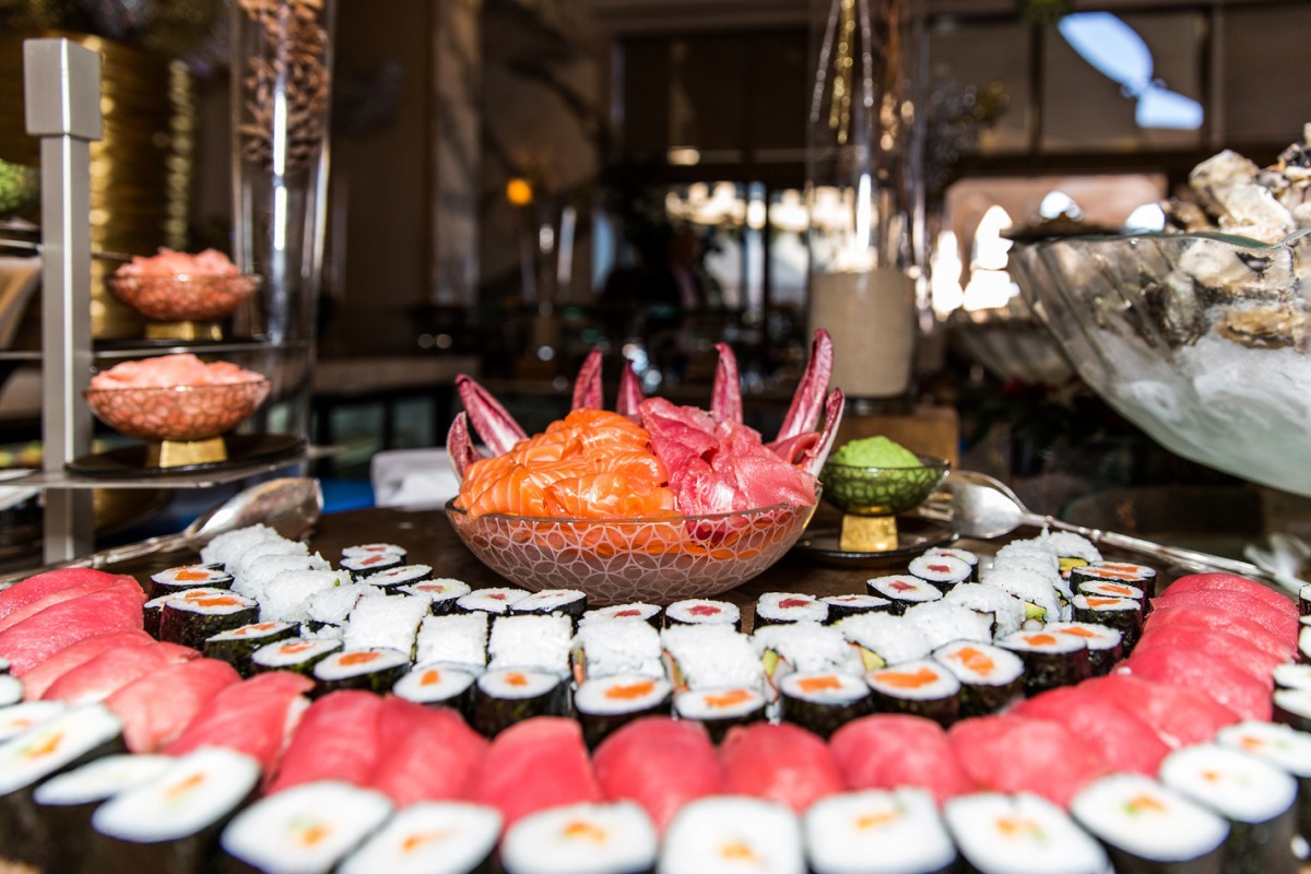 Seafood at The St. Regis Doha.