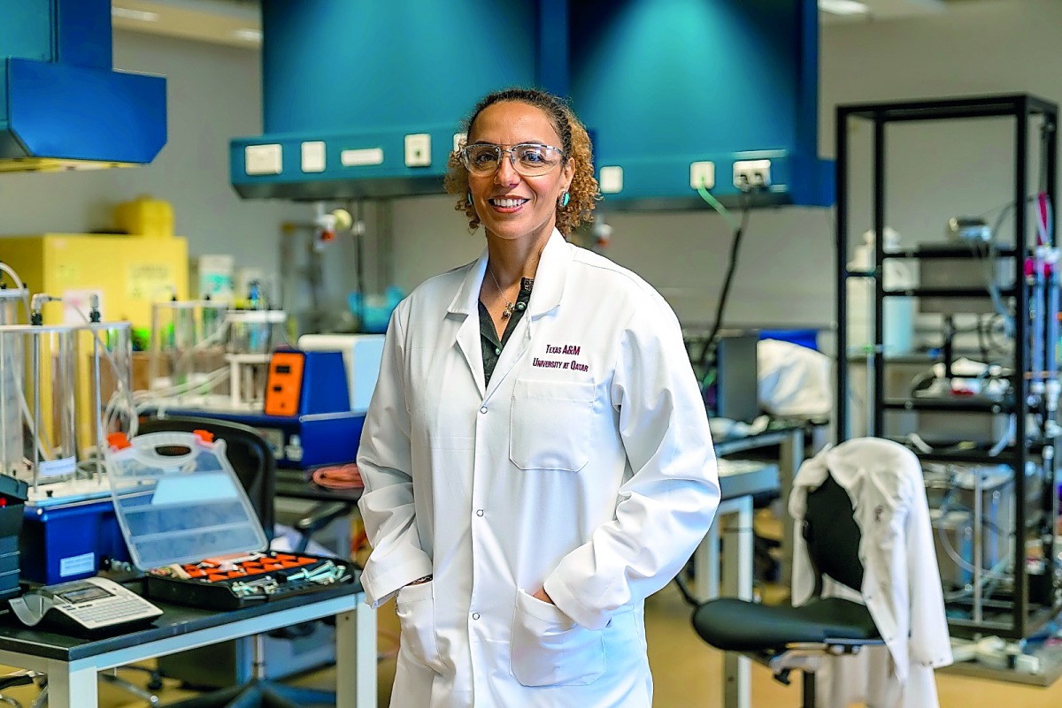 Dr Ghada Salama, Professor of Chemical Engineering at TAMUQ